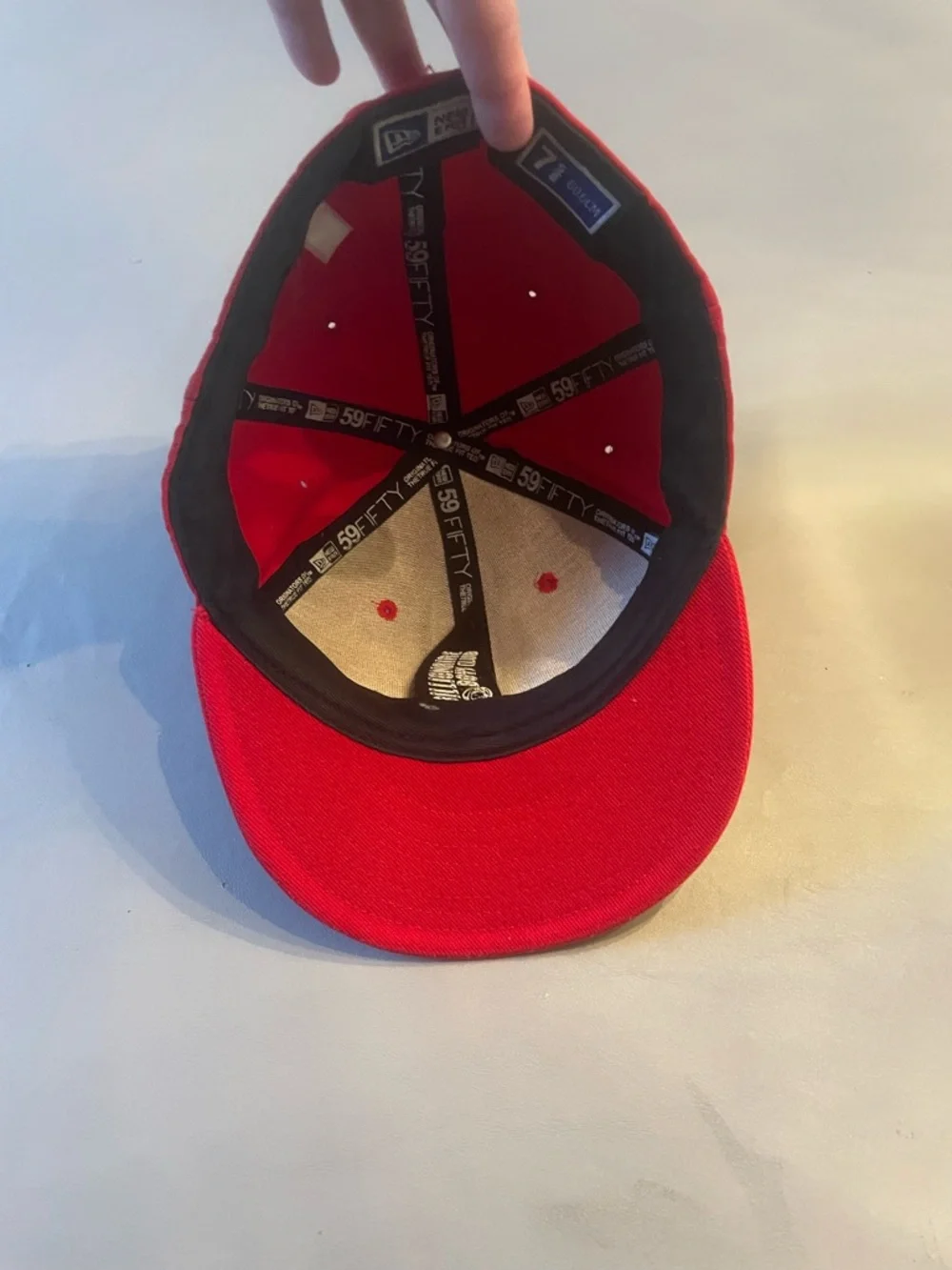 Ice Cream x Era Fitted Cap Hat 7 5/8 Dog Red Billionaire Boys Club - Picture 4 of 7